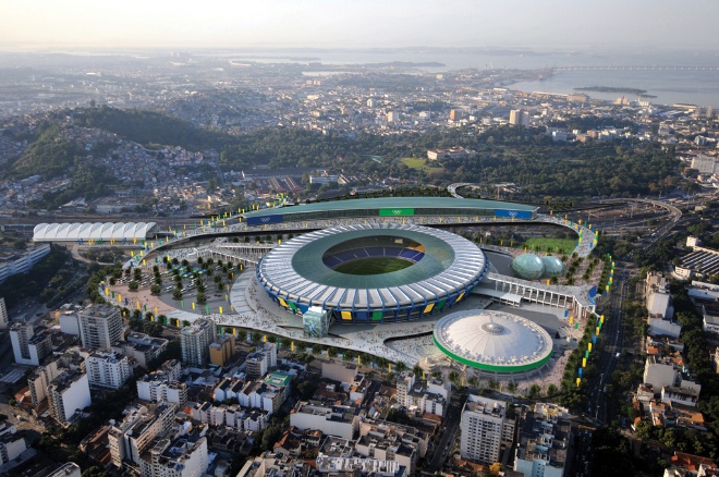 The proposed Olympic park in Rio de Janeiro