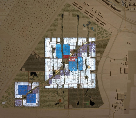 Masdar City in Abu Dhabi