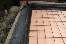 The concrete pour