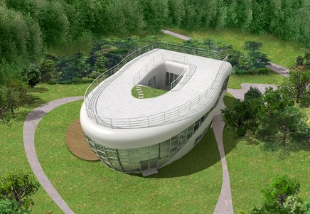 Toilet house