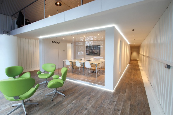 Using bim allows all interfaces between the specified flooring and other parts of the building to be reconciled before installation. Here Karndean Design-flooring was installed in London’s Push Studios.