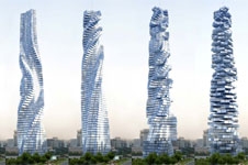 Dubai's rotating tower