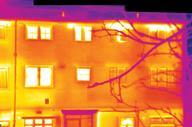 Heat sensitive house picture