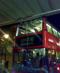 We’ve wandered off site for this week’s picture, which is of civil engineering interacting with a diverted bus on the Portobello Road in west London. Our thanks to Nabil Hanafi for snapping it