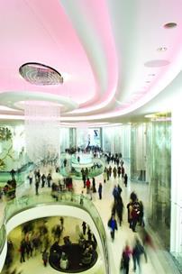 The Village of exclusive shops is the last word in glitz