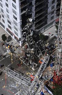 The crane crash on 51st Street in March, which killed seven people and injured 17