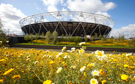 Olympic stadium 3 October 2011