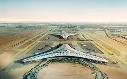 Design for Kuwait International Airport by Foster + Partners