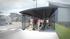 Leeds Bradford airport design for covered walkway