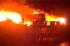 Hastings pier fire, October 2010