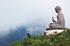 The Tian Tan Buddha presides over the altar of heaven on Lantau island in Hong Kong